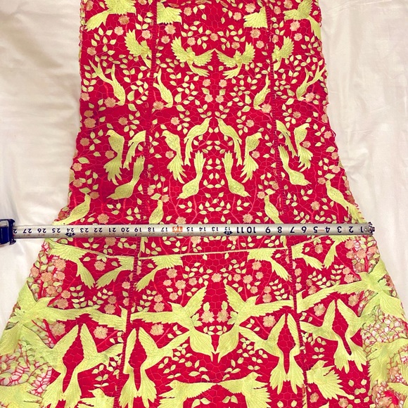 Marchesa Notte Lace Guipure Ball Gown Sz 12 NWT - Picture 12 of 12